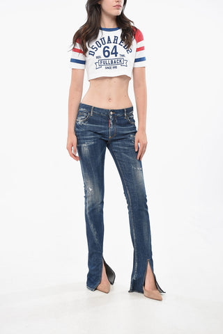 Regular-Fit-Jeans TRUMPET mit Knöchelschlitz 20cm