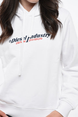 Felpa Hoodie INDUSTRY con Stampa in Rilievo