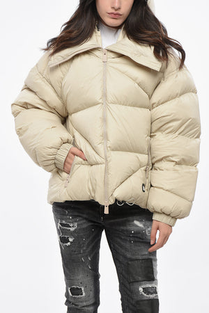 Waterproof Fabric Down Jacket DOUBLE B with Hood