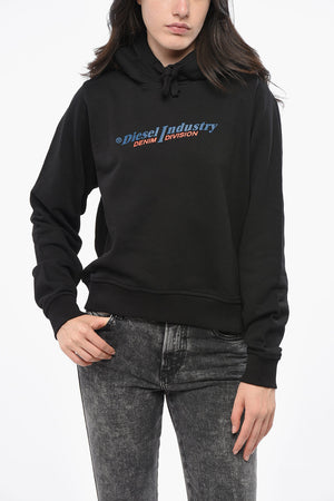 Felpa Hoodie INDUSTRY con Stampa in Rilievo