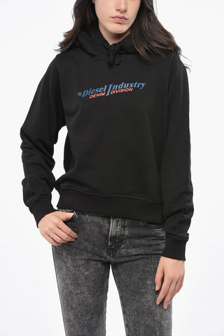 Felpa Hoodie INDUSTRY con Stampa in Rilievo