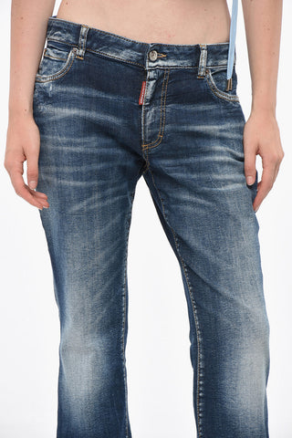 Boot Cut Mid-Rise Jeans TWIGGY 25cm