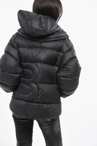 Daunenjacke DOUBLE B mit Kapuze und Frontreißverschluss