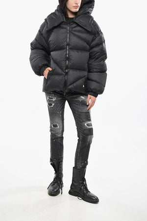 Piumino DOUBLE B con Cappuccio e Zip Frontale