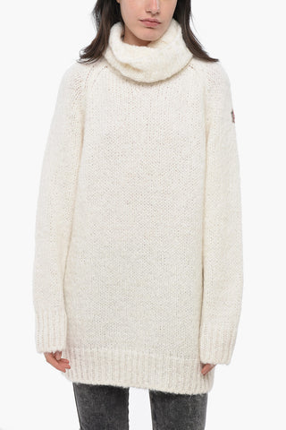 Oversized Wool Turtleneck Sweater