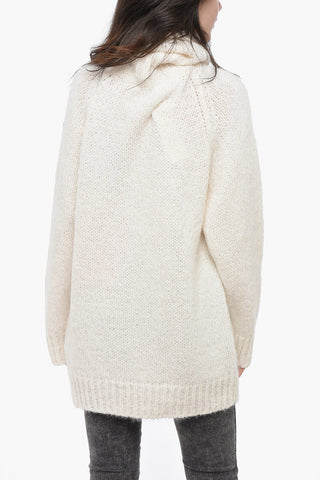 Oversized Wool Turtleneck Sweater