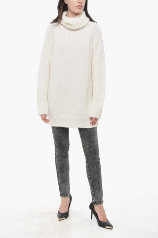 Oversized Wool Turtleneck Sweater