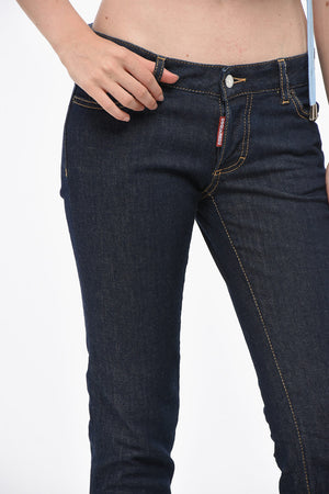 B-ICON Cropped Jeans JENNIFER With 15cm Waistband Seams