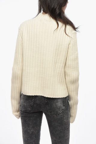 Wool and Cashmere CHUNKY Turtleneck Sweater
