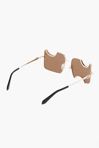 Mirrored SALVADOR Sunglasses with Icon Details