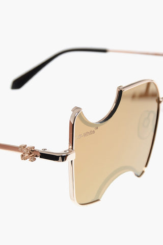 Mirrored SALVADOR Sunglasses with Icon Details