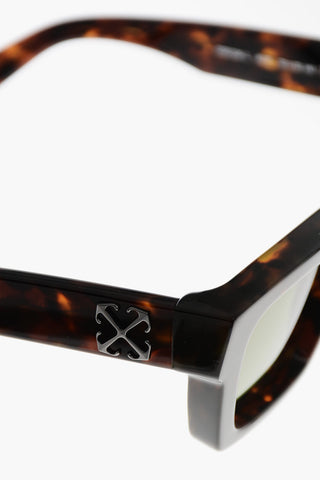 Tortoiseshell VIRGIL Rectangular Sunglasses 