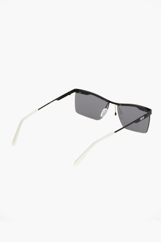 Rectangular Sunglasses RIMINI with Contrasting Temples