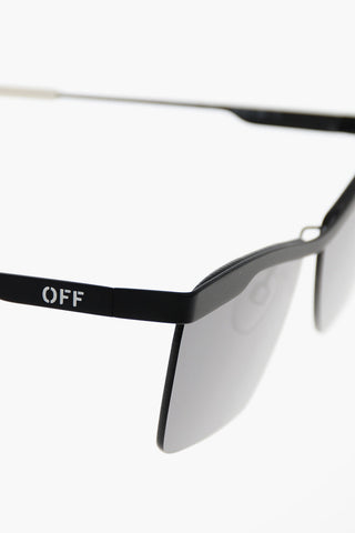 Rectangular Sunglasses RIMINI with Contrasting Temples