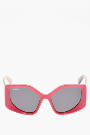 Oversize Butterfly Sunglasses DENVER with Contrasting Temples