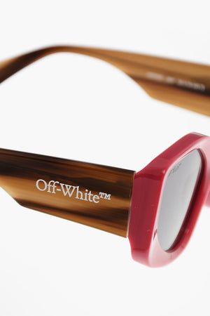 Oversize Butterfly Sunglasses DENVER with Contrasting Temples