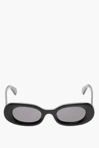 Sunglasses AMALFI in Solid Color with Oval Frame