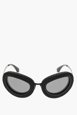 Occhiali da Sole Rotondi TOKYO Oversized con Dettagli Cut-Out