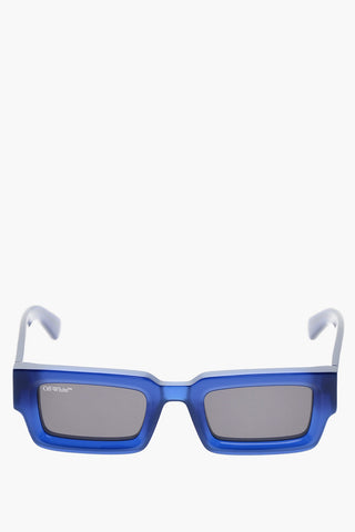 Unifarbene Rechteckige Sonnenbrille LECCE