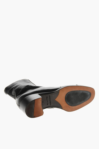 Stivaletti in Pelle VINTAGE con Zip Interna 5cm