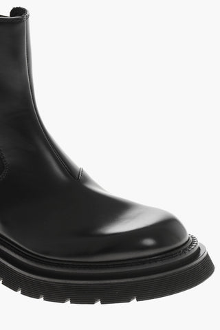 가죽 첼시 부츠 URBAN 러그솔