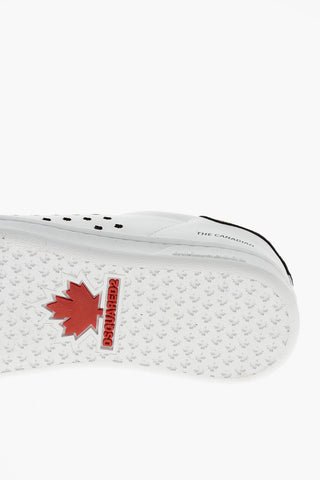 Sneakers in Pelle BOXER con Lacci Tie Dye