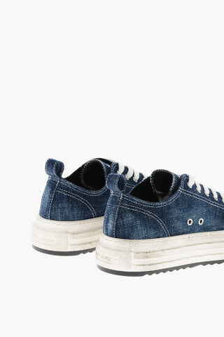 Sneakers BERLIN aus Denim mit Gummispitze