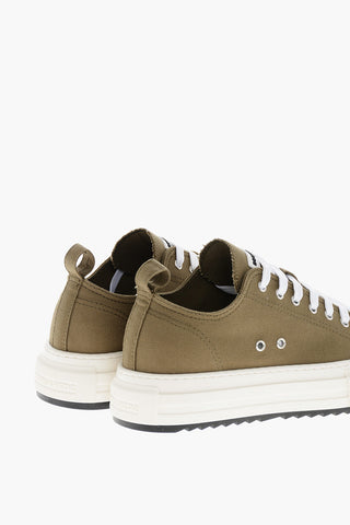 Sneakers BERLIN in Canvas con Punta in Gomma