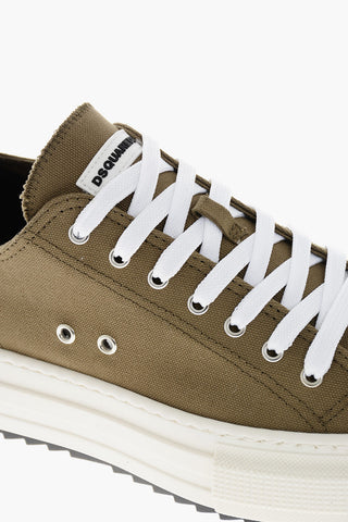 Sneakers BERLIN in Canvas con Punta in Gomma