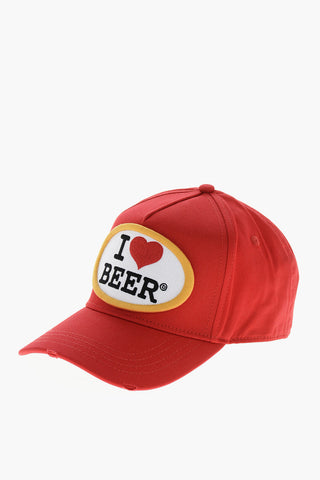 Baseball Cap I LOVE BEER with Embroidery