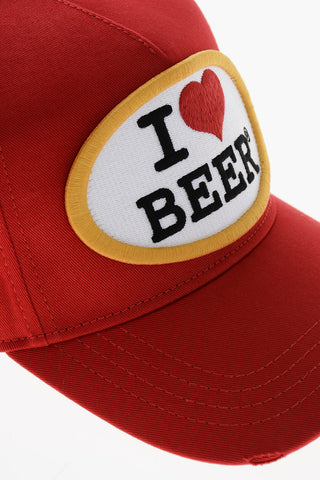 Baseball Cap I LOVE BEER with Embroidery