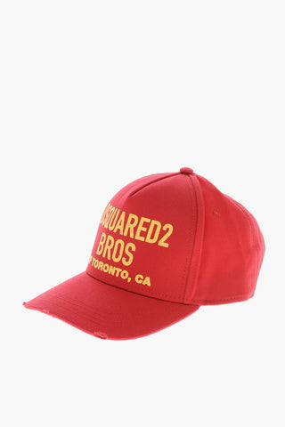 Lived-in BROS Baseball Cap with Print