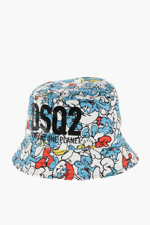 OLOP Printed Nylon Bucket Hat PUFFI