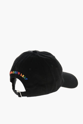 베이스볼 캡 RAINBOW LEAF 로고 자수