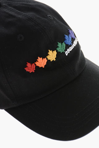 베이스볼 캡 RAINBOW LEAF 로고 자수