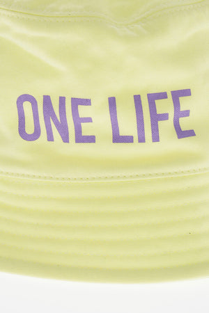 OLOP Cotton Bucket Hat with Printed Logo
