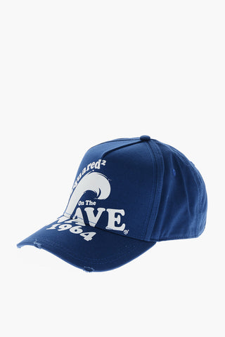 Baseballcap ON THE WAVE mit Print