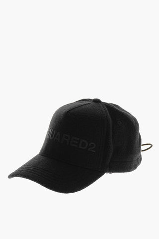 Baseballmütze aus Fleece mit Kordelzug