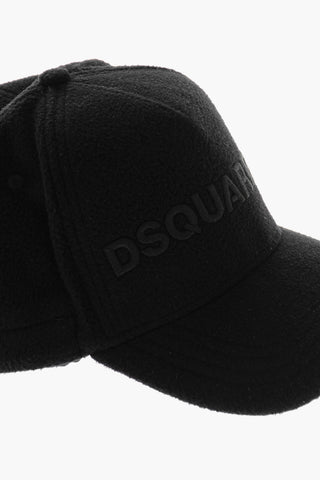 Baseballmütze aus Fleece mit Kordelzug