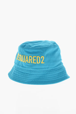 Cotton Bucket Hat with Embroidered Logo