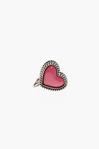 Orecchino Singolo HEART in Ottone Smaltato