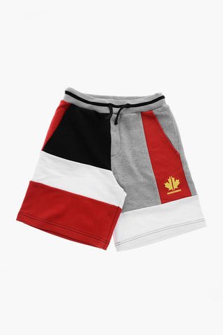 Shorts in Jersey SPORT EDITION con Design Color Block