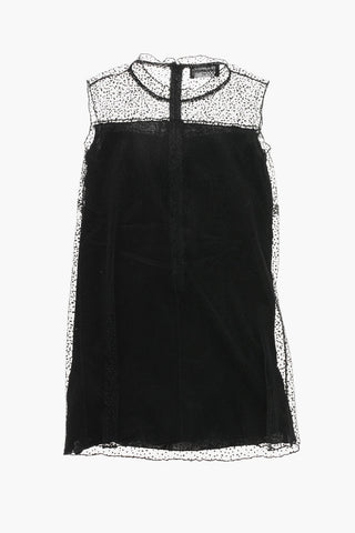 Sheer Glitter Minidress
