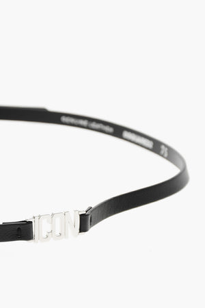 Leather ICON Slim Belt 10mm