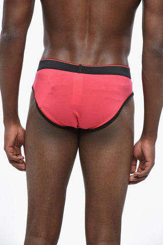 Stretch-Cotton Slip UMBR-ANDRE with Logo Elastic Band