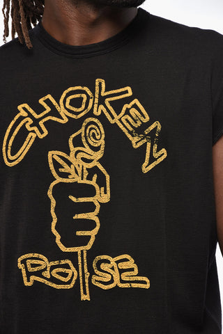 Virgin Wool Crew Neck T-Shirt CHOKE FIT