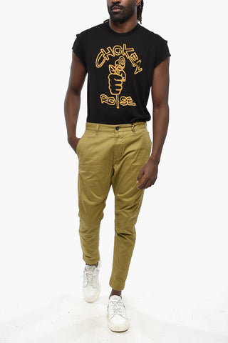 Stretch Cotton Chino Pants SEXY FIT