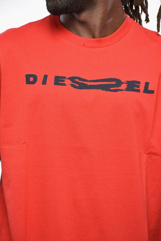 Crewneck T-Shirt T-JUST 14-6 Lightweight Cotton with Contrast Logo