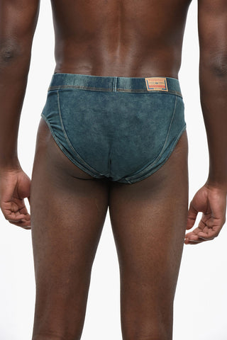 Slip UMBR-ANDRE-H in Cotone Effetto Denim