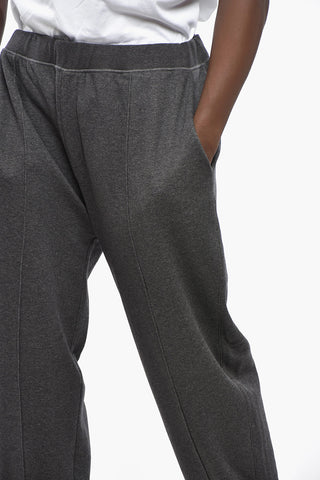ID Jogginghose aus angerautem Baumwollmix mit Gummibund